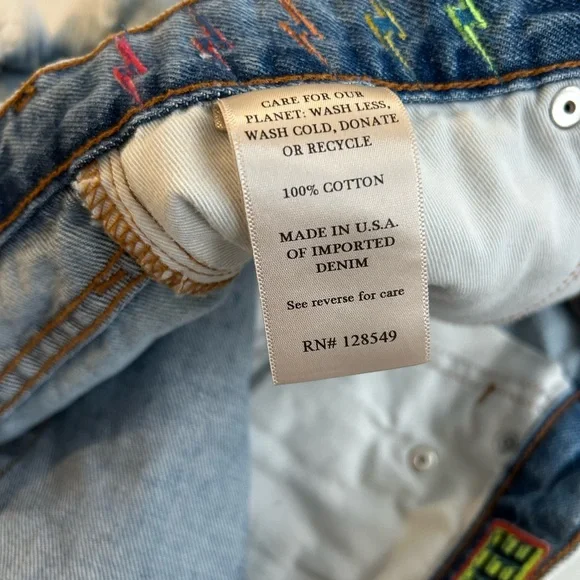 Aviator Nation Distressed Denim Shorts 25 - Picture 7 of 7